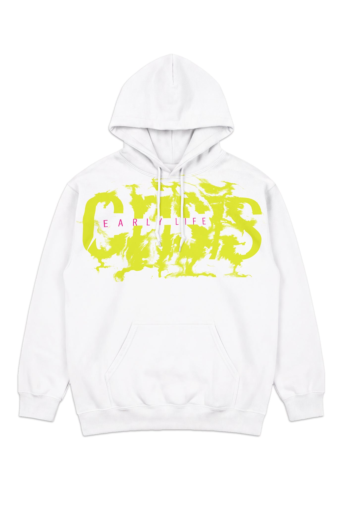 WHITE CRISIS HOODED SWEATSHIRT