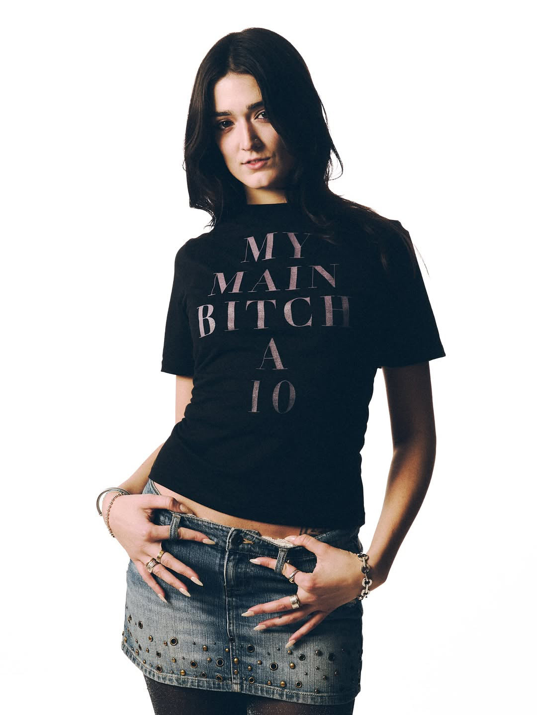 MY MAIN BITCH A TEN T-SHIRT