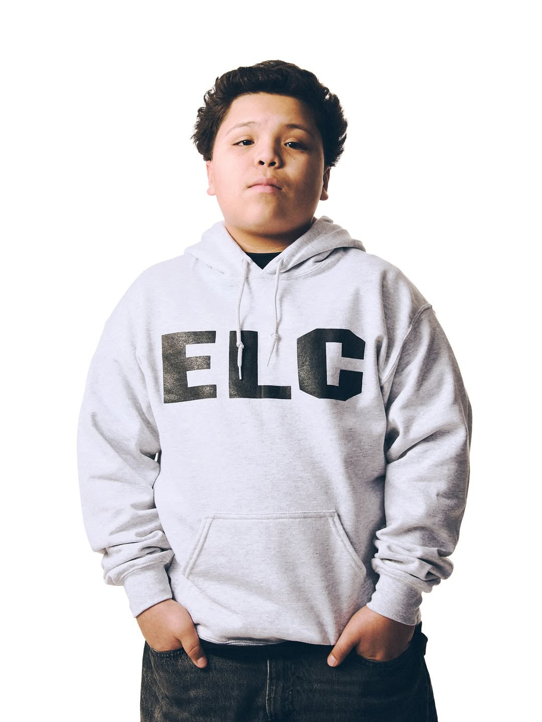 GREY ELC HOODED SWEATSHIRT