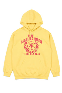 YELLOW ELC ERA HOODED SWEATSHIRT