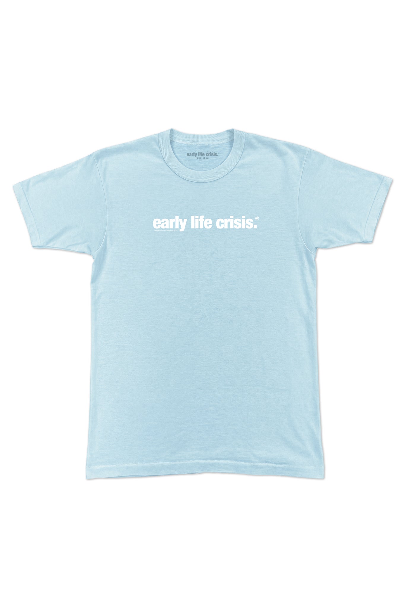 BLUE WORDMARK T-SHIRT