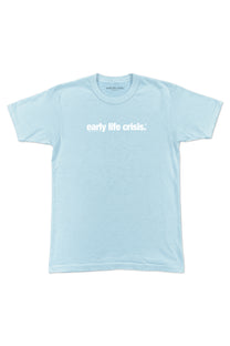BLUE WORDMARK T-SHIRT