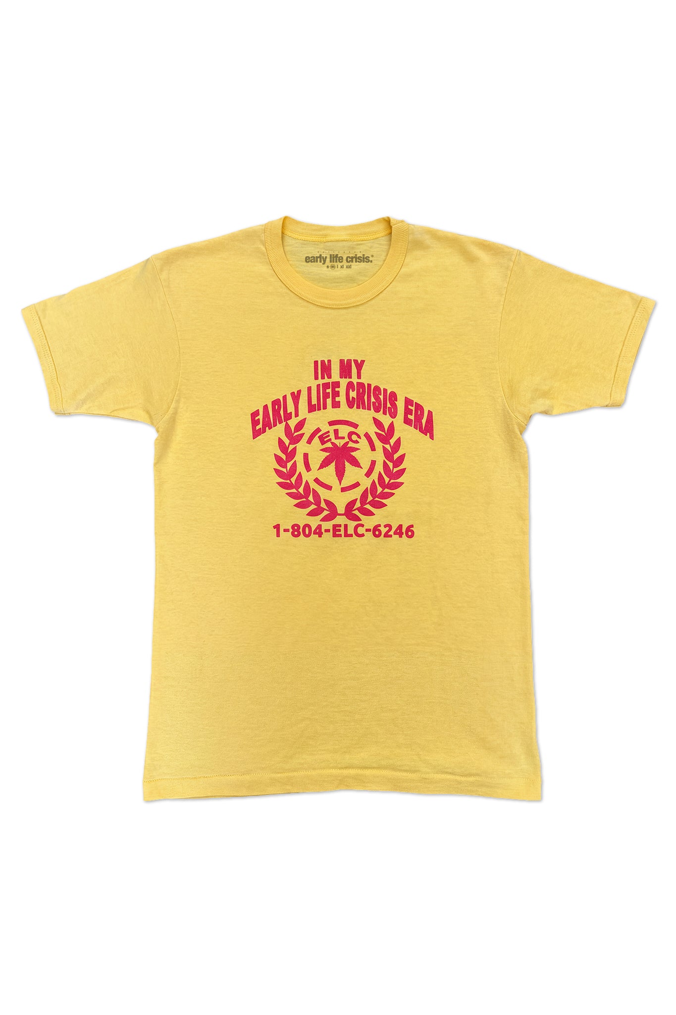 YELLOW ELC ERA T-SHIRT