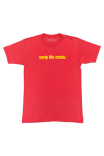 RED WORDMARK T-SHIRT