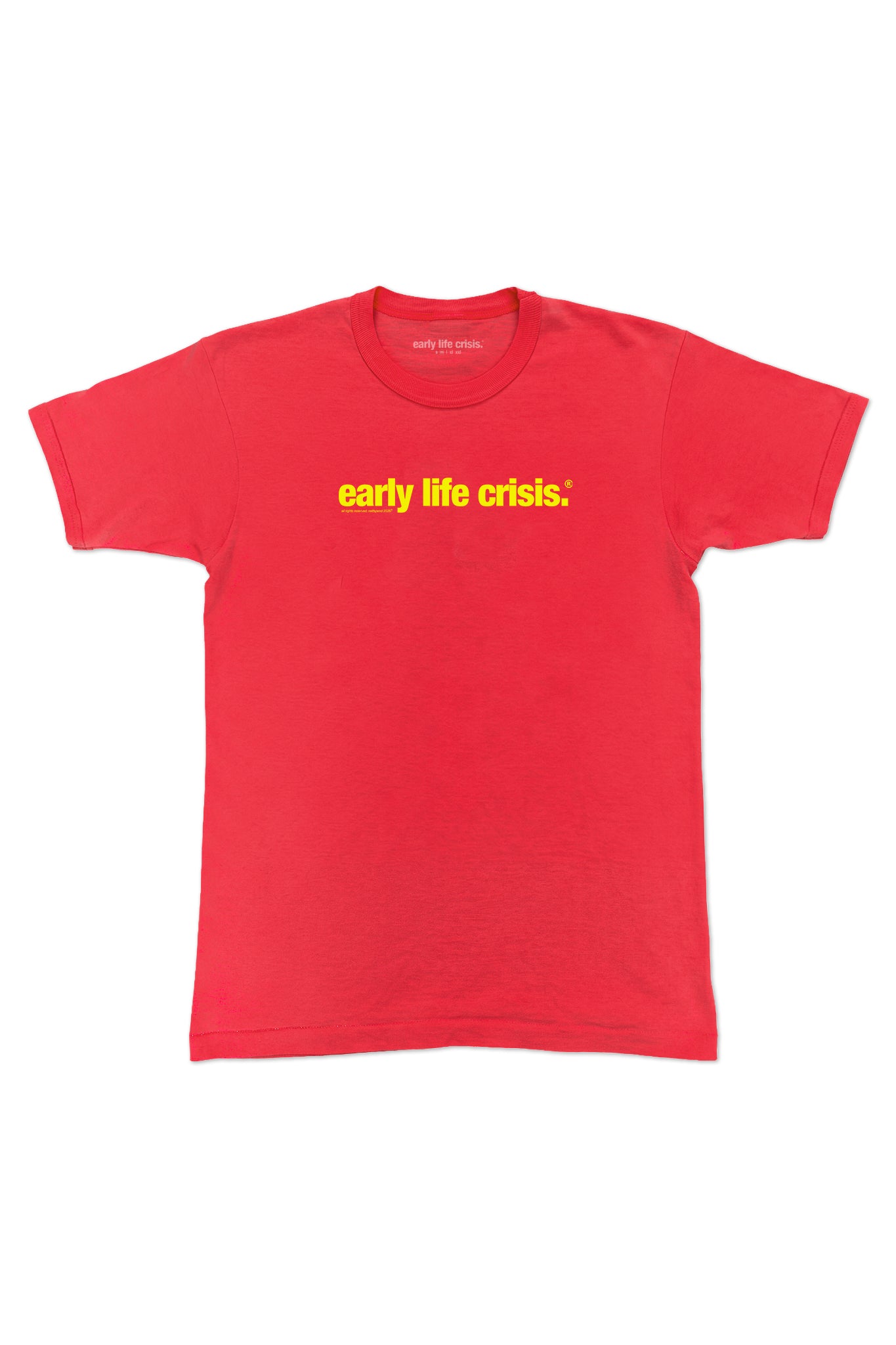 RED WORDMARK T-SHIRT